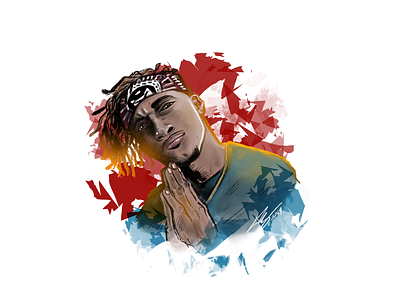 Lecrae in Color art artist christian hip hop drawing hip hop illustration ipad pro lecrae music portrait procreate sketch
