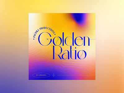 Design Podcast: Golden Ratio colorful design podcast experimental typography golden ratio gradient grainy gradient lo fi lo fi nostalgia lofi nostalgia podcast prompt ux ui weekly warkup