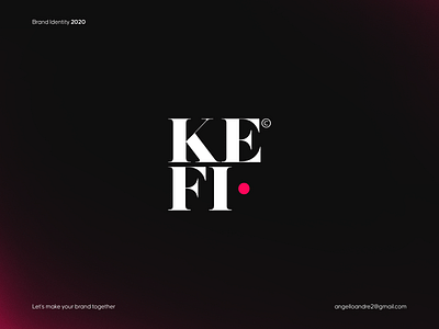 KEFI● brand branding clothing design fhasion graphic design logo logotype minimal modern style vector woman