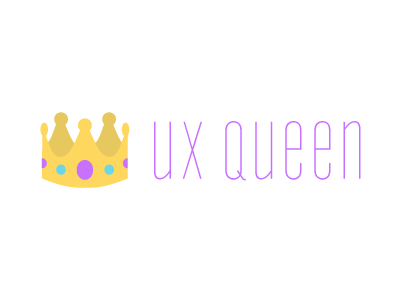 UX Queen - Rebrand! blog branding identity logo ux