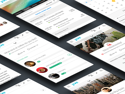 Mobile Web UI Components android ios jive mobile mobile web responsive