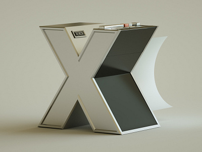 X Xerox - 36days Electronics 3d animation art c4d cgi cinema 4d design motion