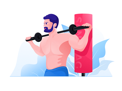 Fitness illustration