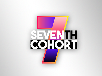 SevenTH Cohort gradient logo vector