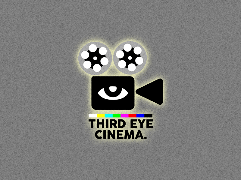 Third Eye Cinema - Blink animated cinema eye film logo movie reel