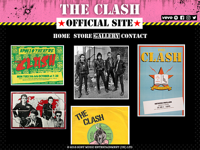 The Clash - Website