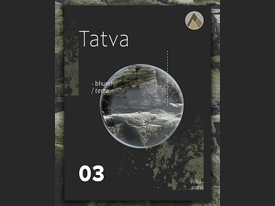 Tatva | Earth abstact art black design graphic design illustration newshot nillusions poster postereveryday