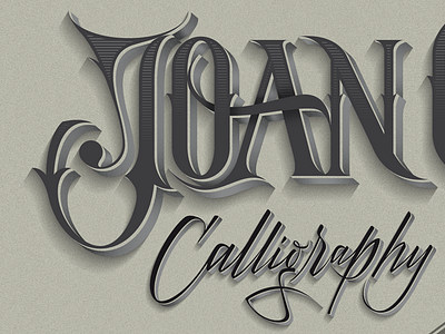 Selfie calligraphy grain grainy handlettering joan quiros lettering logo logotype selfie shadows