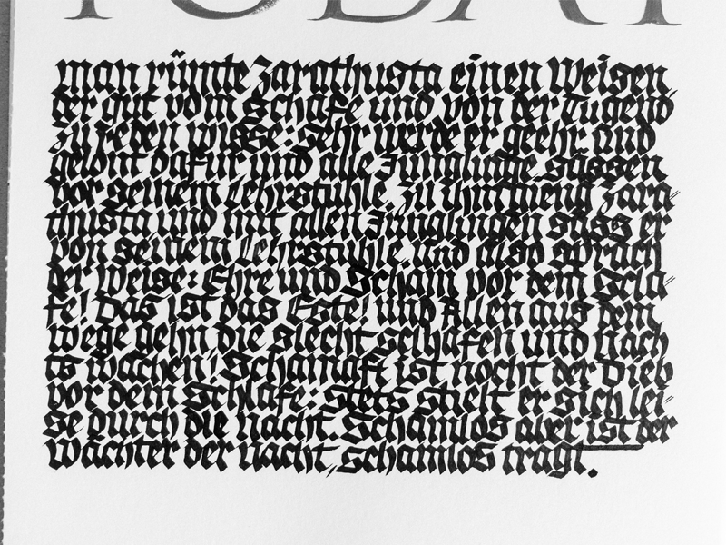 Koch Studies studies practice sketchbook gothic rhythm texture rudolf koch koch blackletter calligraphy
