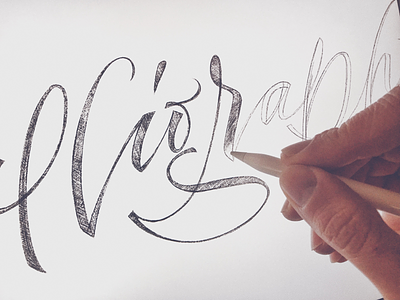 Calligraphy & Lettering handlettering ipad pro lettering procreate sketch wip work in progress