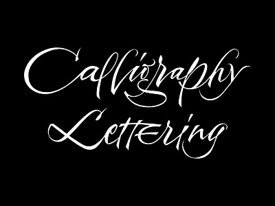 Calligraphy & Lettering