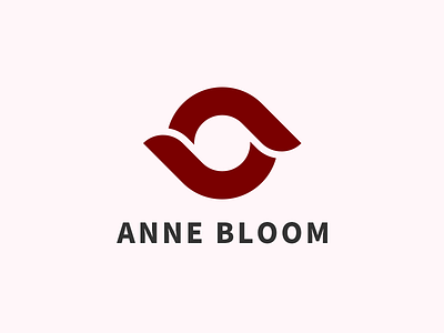 Anne Bloom branding flower illustration