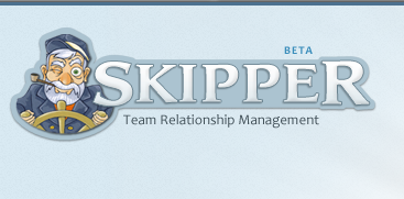 Skipper Horizontal app beta illustration logo