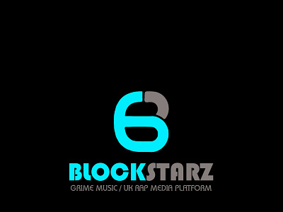 BLOCK-STARSZ Music Brand logo b logo b logo for music brand music brand logo music brand logo b