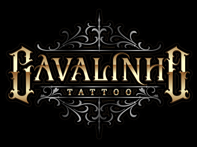 Cavalinho design illustration lettering logo tattoo tattoo art typography