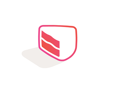 WebCake.com Logo cake logo pink slice webcake