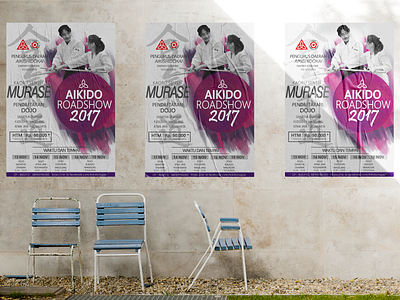 Aikido Roadshow 2017 design illustration photoshop portfolio poster