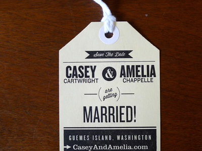 Wedding Tag