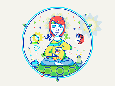 Hello, Dribbble! alien girl guadalajara illustration mexico