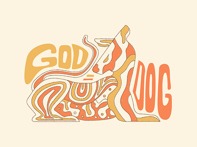 God:Dog custom type dog dog god god guadalajara lettering mexico pattern psychedelic textures