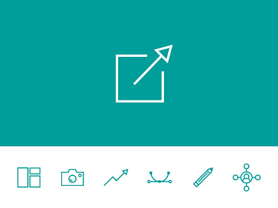 Daily UI #010 - Share Button daily daily100 dailyui design graphic icon iconset media photo share social ui