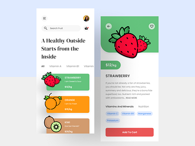 Fruit Store Mobile App