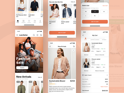 Fashion E-Commerce iOS App