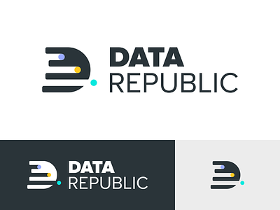 Data Republic's New Brand Identity brand design brand identity branding concept identity identity design logo