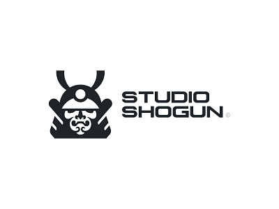 Studio Shogun - Unused Concept brand branding design logo mark samurai shogun