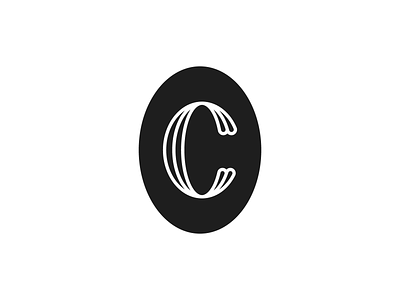 Unused C logomark black brand branding c c letter design letter logo logomark mark