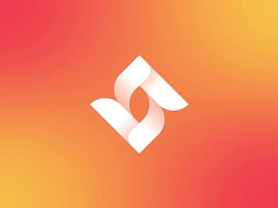 Unused Logomark branding icon logo mark orange s startup tech technology z