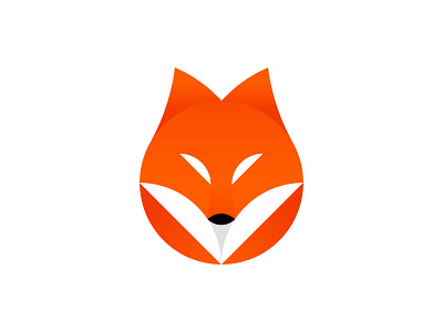 Fox & Tulip animal brand branding flower fox negative space rose tulip
