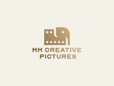 MM CREATIVE PICTURES v3 animal brand branding design elephant film icon logo mark production