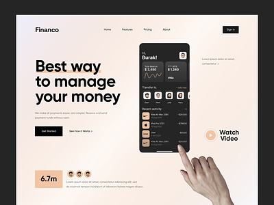 Financo - Website Design