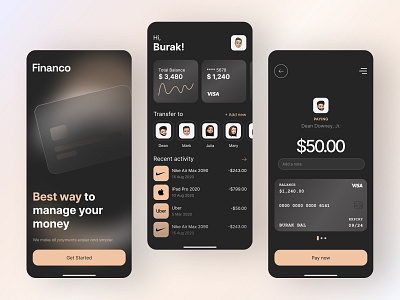 Financo App Design