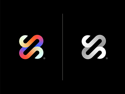 Unuesd Logomark 2 blockchain brand branding cryptho financial logo logomark mark nft symbol tech