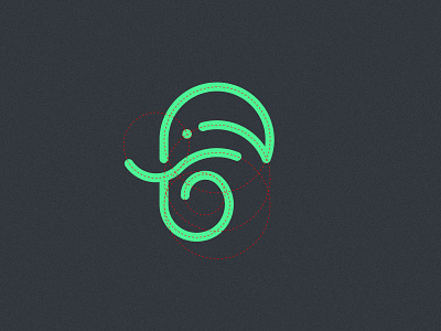 Elephant & Leaf brand branding design dizayn elephant icon ikon leaf logo