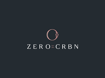 ZERO CRBN brand branding c logo design icon jewelry jewelry logo logo luxury luxury logo mark print