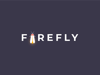 FIREFLY brand branding illustration print vector wordmark