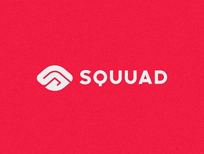 SQUUAD brand branding design eye eye logo fingerprint fingerprint logo icon logo print red red logo s logo sketch