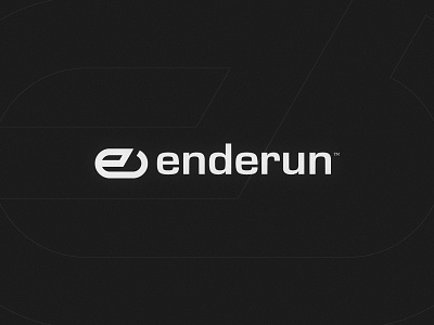 Enderun brand branding design e letter games logo software tech