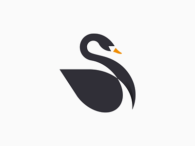 Swan by Burak Bal on Dribbble