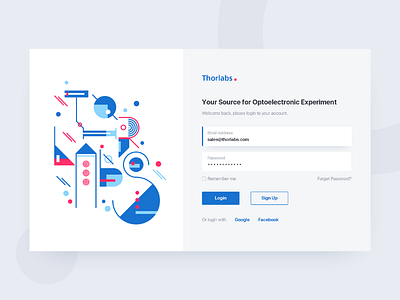 Landing Page ui