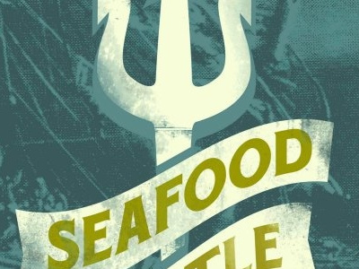 Seafood Battle event poster seafood