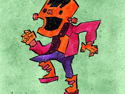 Random Monster Character character design digital crayon illustration digital illustration illustration monster