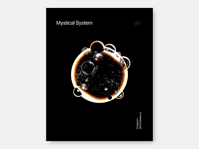 Mystical System, 011 3d abstract art artwork available design figma interface motion motion 3d motiongraphics nft nftart render renderer ui uidesign uiux ux webdesign