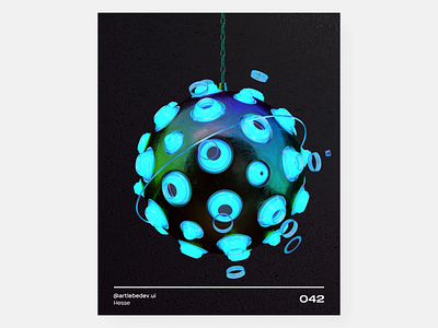 Hesse, 042 3d abstract ae aftereffects app colourful design details figma illustration motion motion graphics redshift render ui uidesign uiux ux web webdesign