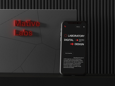 Mative Labs, 3D scene (redshift)