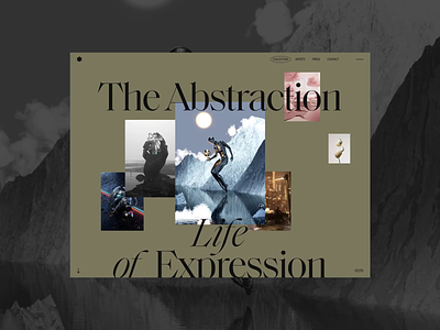 Abstraction, Web/Motion Design 3d 3d art abstract animation art artlebedev design exhibition figma mativelabs motion motion graphics nft nfts ui ui design ui motion uidesign uiux webdesign