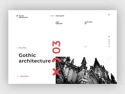 Gothic Architecture, main page